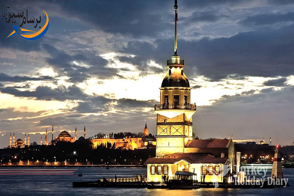 برج خیمه / خانم استانبول (Maiden's Tower (Kiz Kulesi)